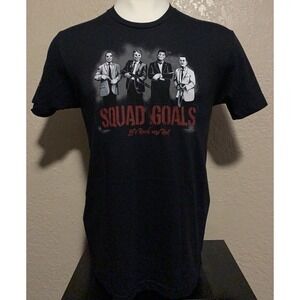 NWOT Zero Foxtrot Men's Size Small Dead Presidents Squad Goals T-Shirt S USA